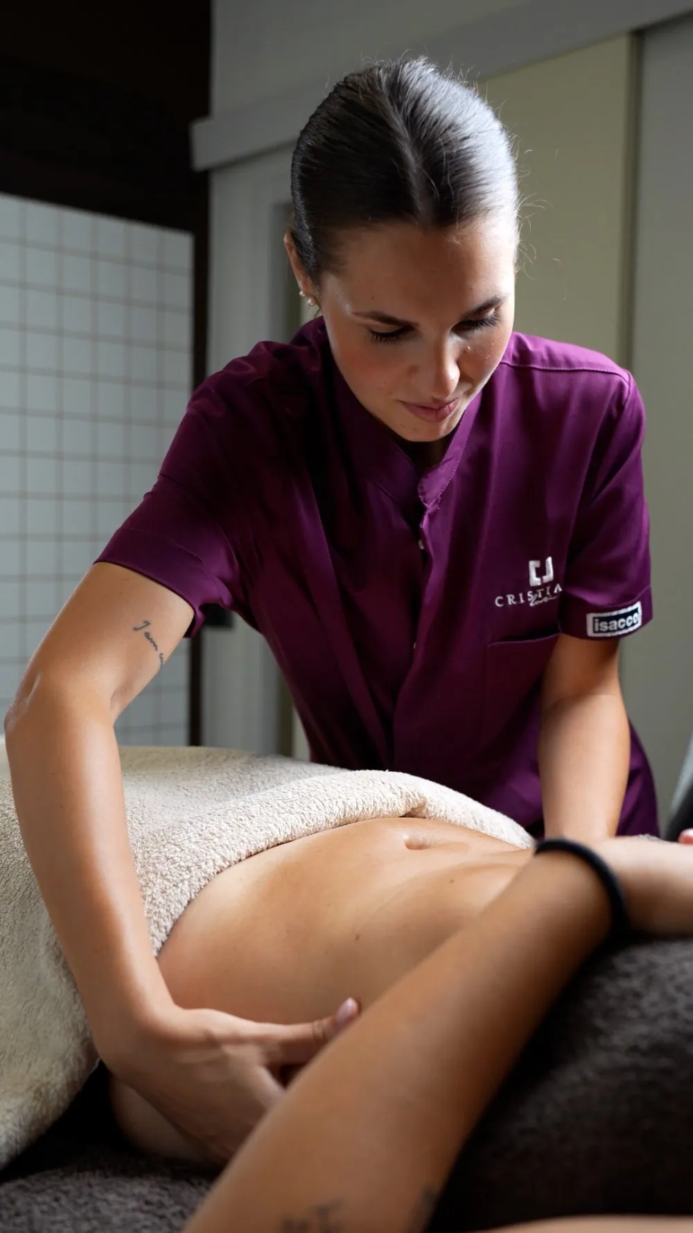 Trattamento corpo manuale in cabina